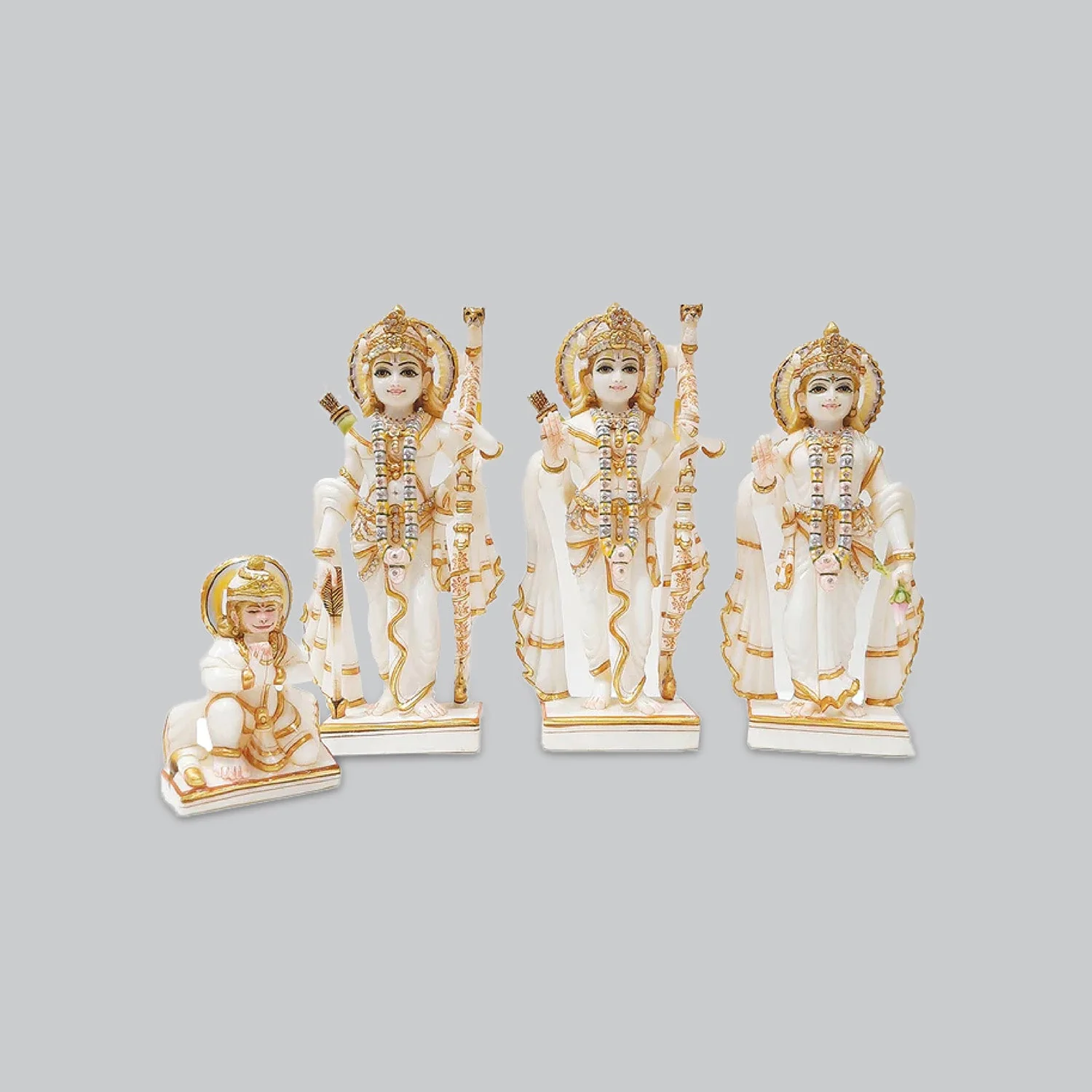 Marble Ram Darbar Set 12 in_1 | Indian product Online Shopping Store