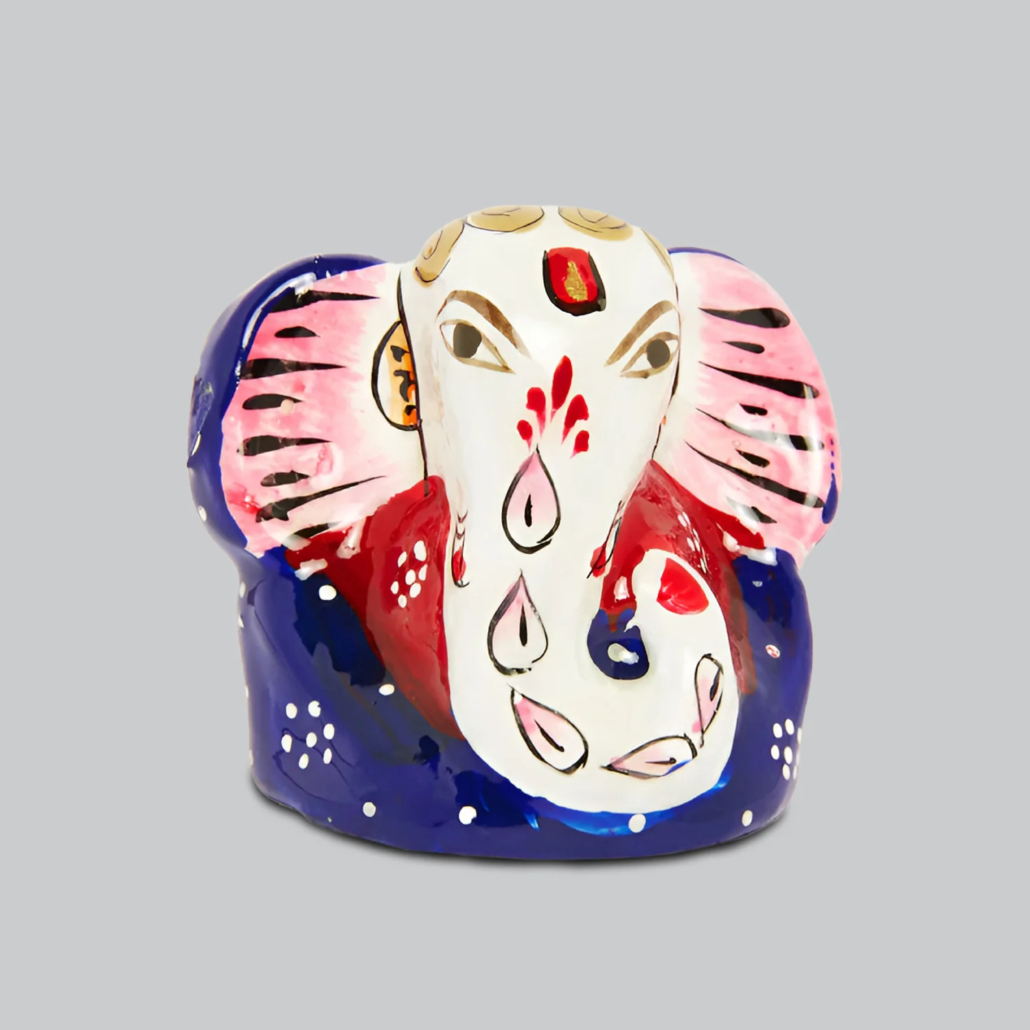 Metal Enamel Handpainted Modern Ganesha 2 in_1 | Indian product Online Shopping Store