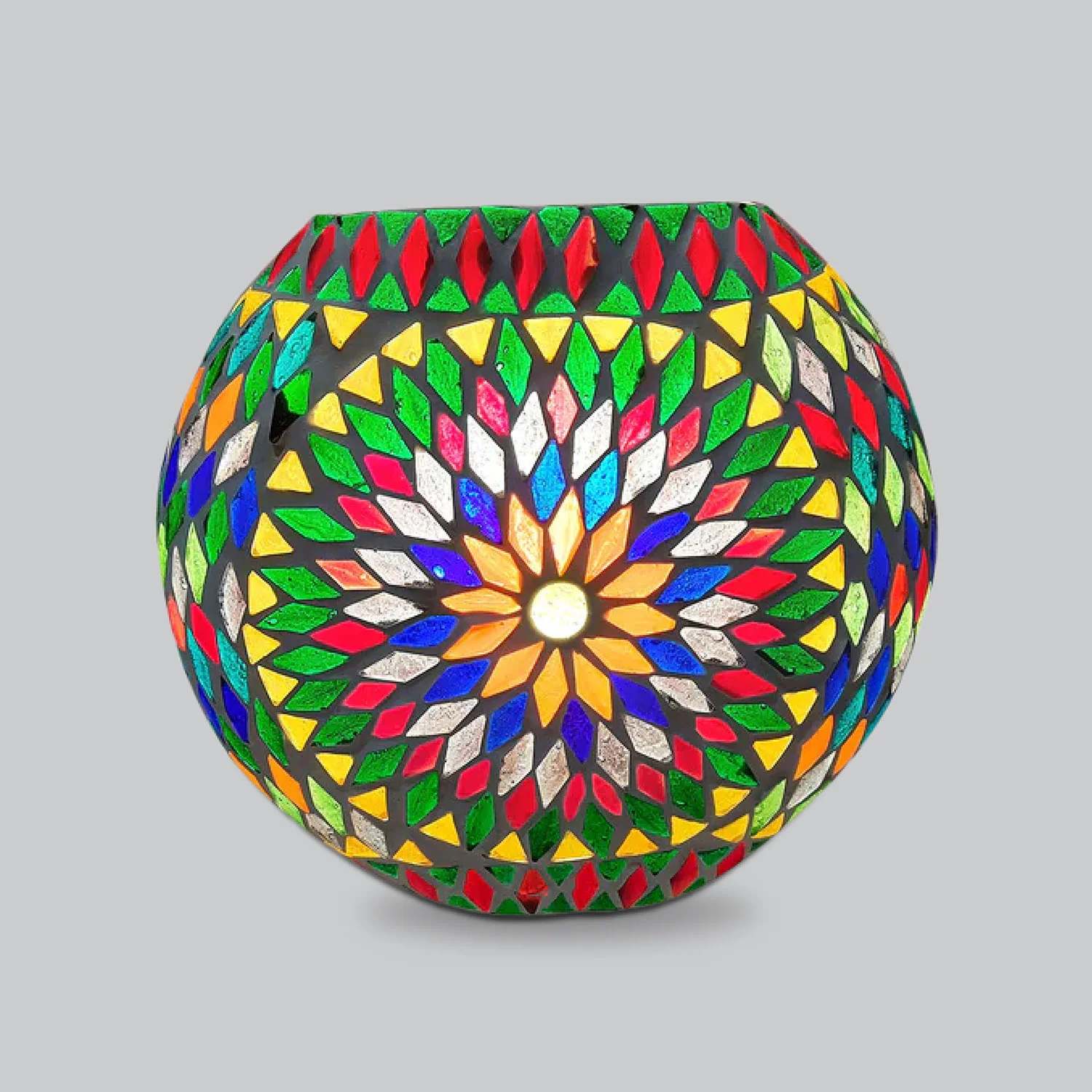 Mosaic Lamp Purse Style Small Assorted Design_1 | Indian product Online Shopping Store