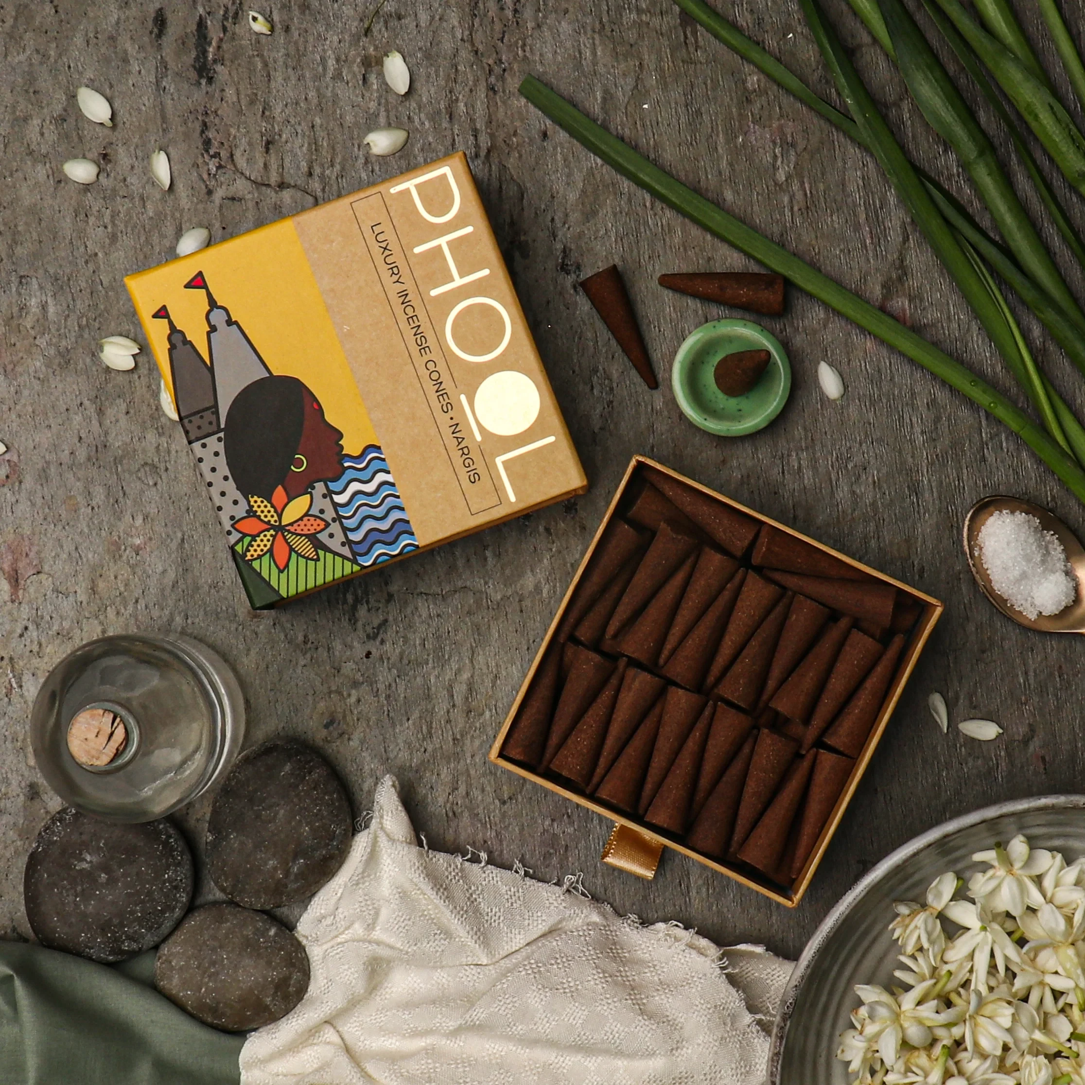 Phool Natural Incense Cones - Nargis_1 | Indian product Online Shopping Store
