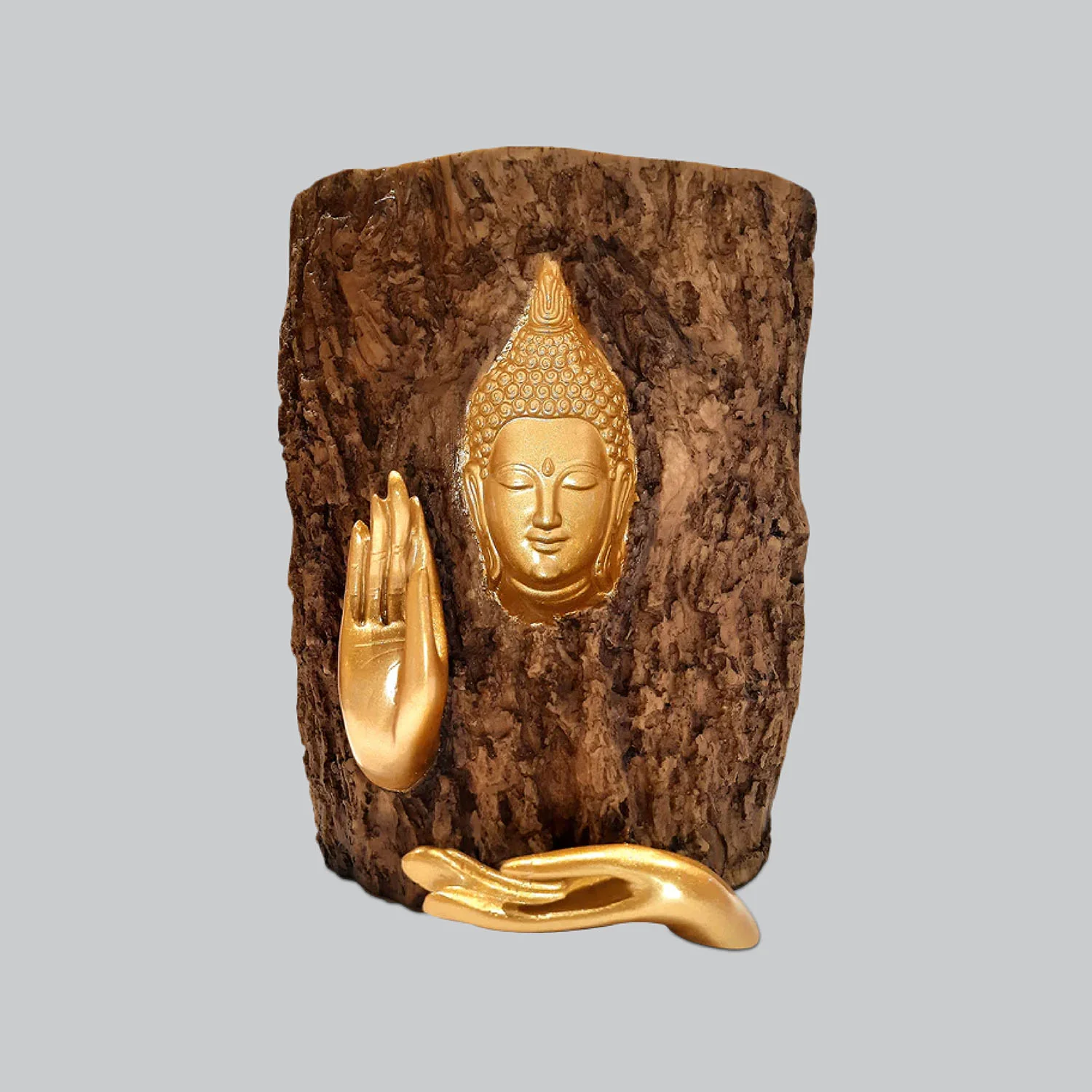 Resin Buddha Tree Small 12 in_1 | Indian product Online Shopping Store